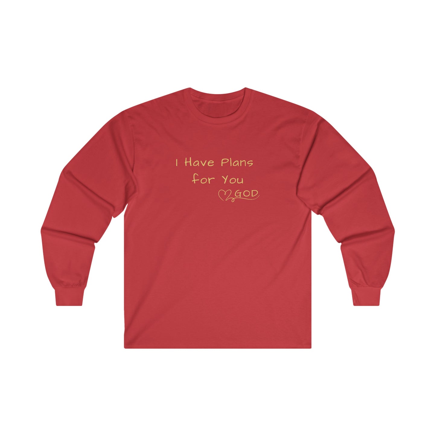 God's Plan for You - Long Sleeve Tee