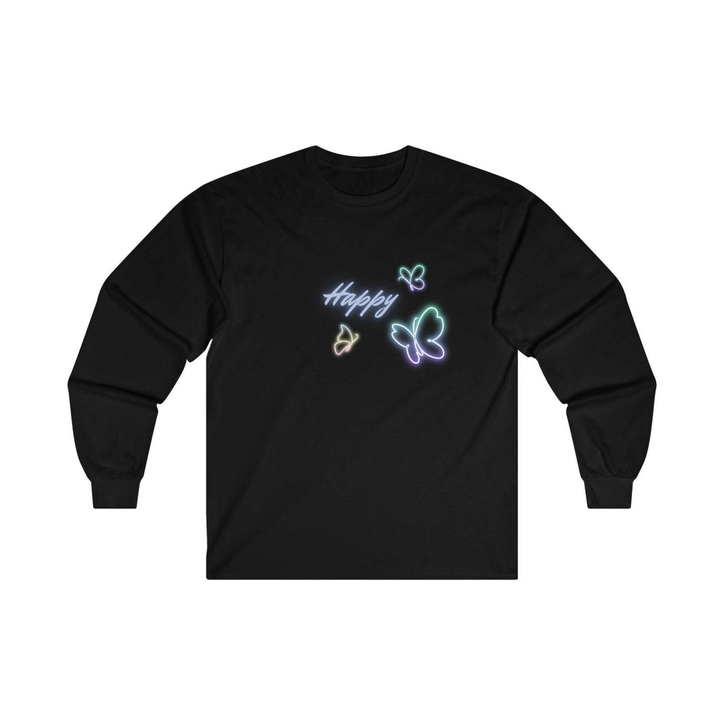 Happy - Long Sleeve Tee