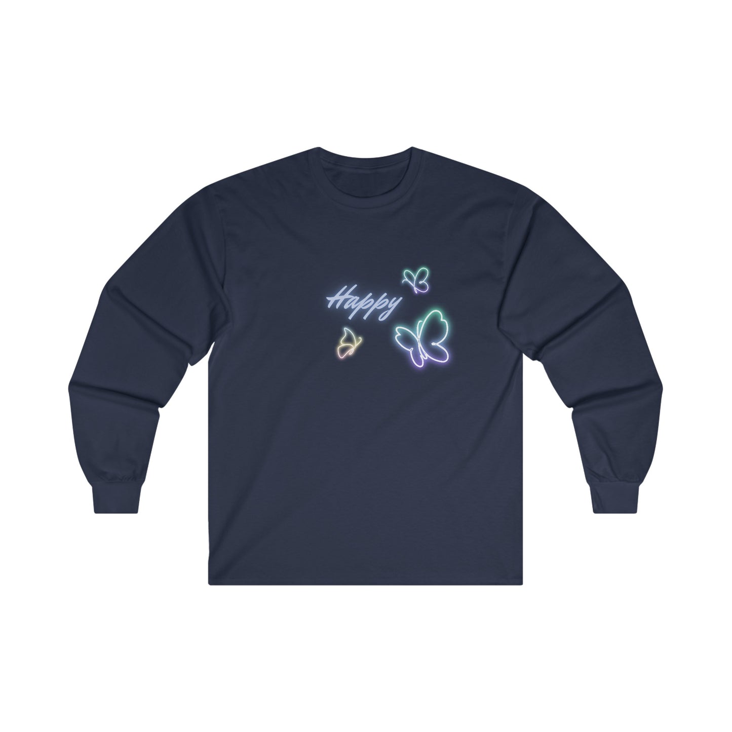 Happy - Long Sleeve Tee