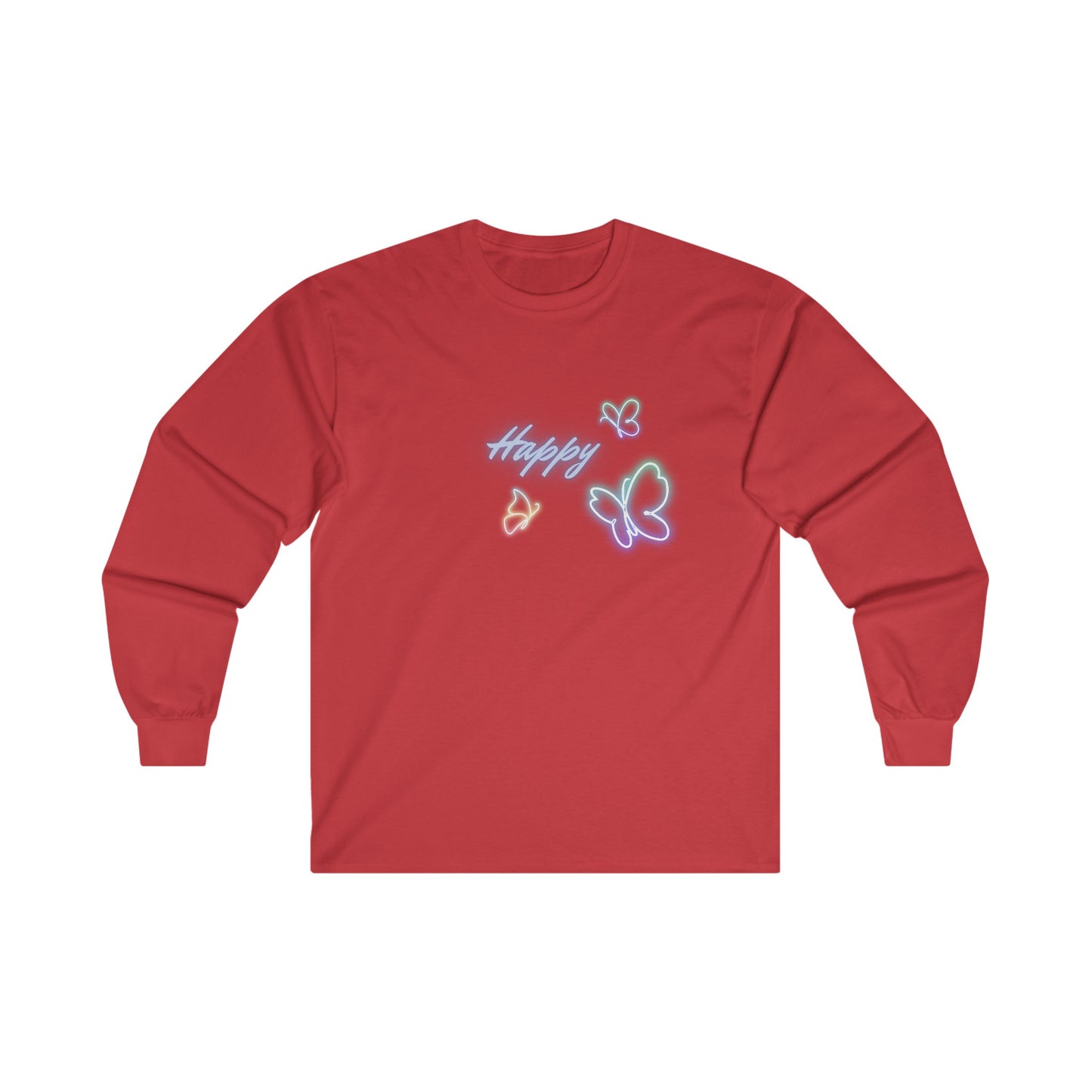 Happy - Long Sleeve Tee